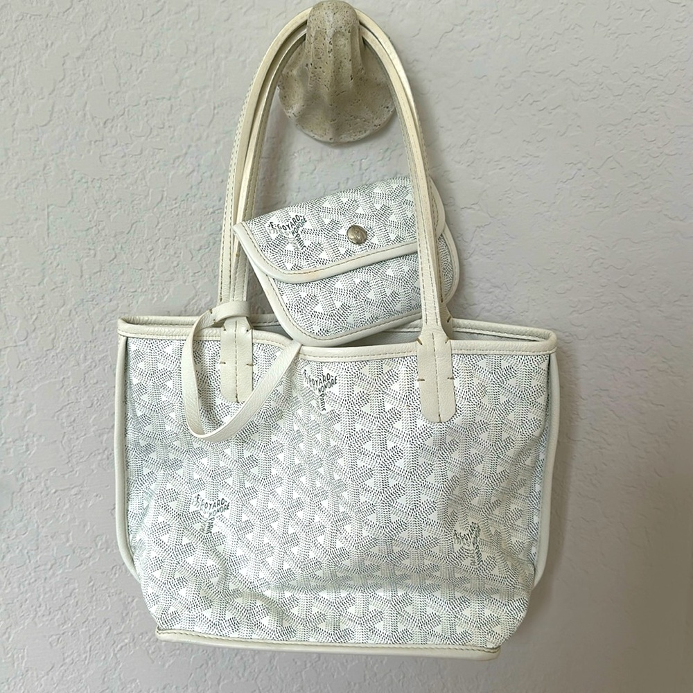 White Anjou Mimi bag goyard